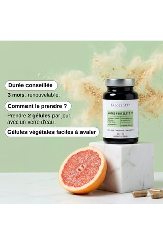 Nutri Fertilité Homme - 60 gélules végétales  - Cure de 30 jours