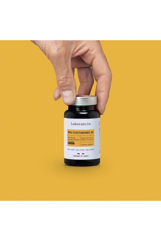 Multivitamines 30 - 60 gélules végétales - Cure de 30 jours