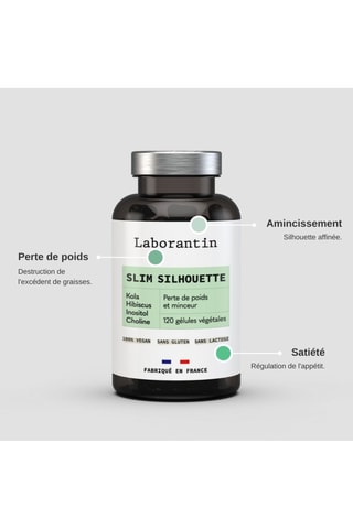 Slim Silhouette - 120 gélules végétales - Cure de 30 jours