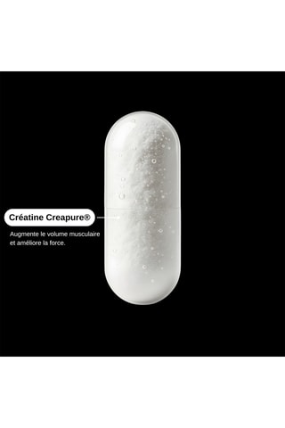 Créatine Masse Extrême - 120 gélules végétales - Cure de 30 jours