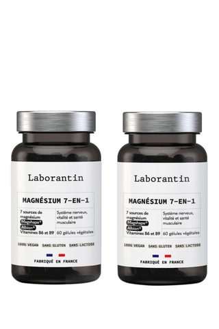 Magnésium 7-en-1 - 60 gélules végétales - Cure de 30 jours