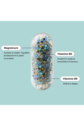 Magnésium 7-en-1 - 60 gélules végétales - Cure de 30 jours