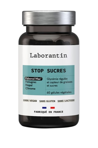 Stop Sucres - 60 gélules végétales - Cure de 30 jours