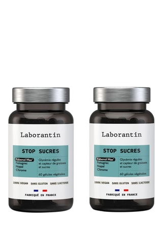 Stop Sucres - 60 gélules végétales - Cure de 30 jours
