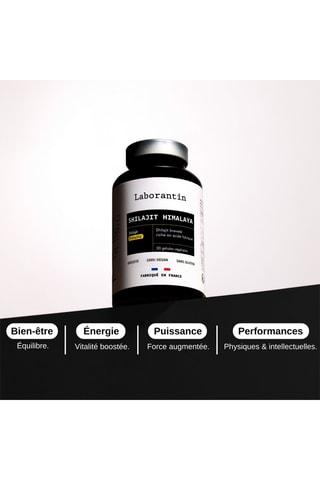 Shilajit himalaya - 30 gélules - Cure de 30 jours