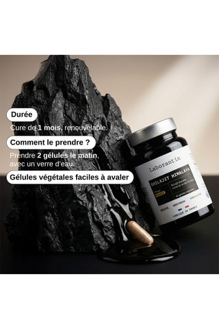 Shilajit himalaya - 30 gélules - Cure de 30 jours