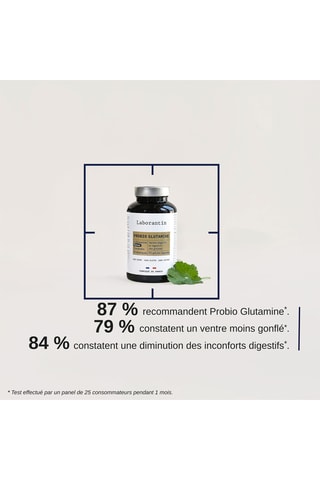 Probio glutamine - 279 g - Cure de 30 jours