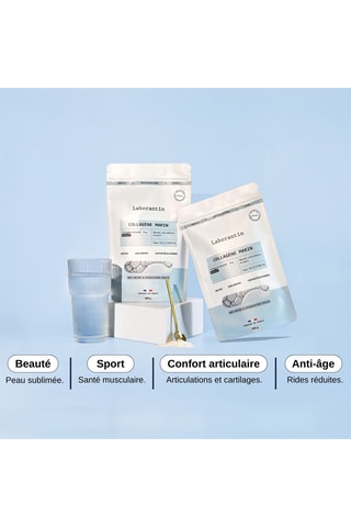 Collagène en poudre goût neutre - 300 g - Cure de 30 jours