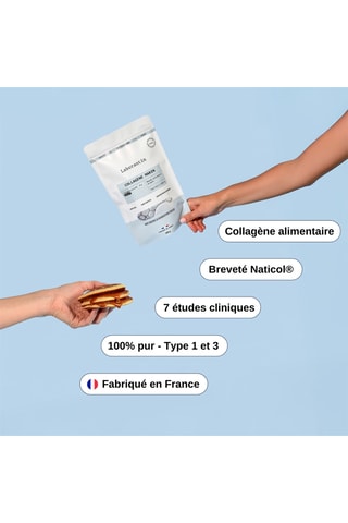 Collagène en poudre goût neutre - 300 g - Cure de 30 jours