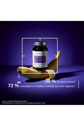 Complément alimentaire Ejac Control - 30 gélules - Cure de 30 jours