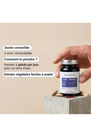 Complément alimentaire Ejac Control - 30 gélules - Cure de 30 jours