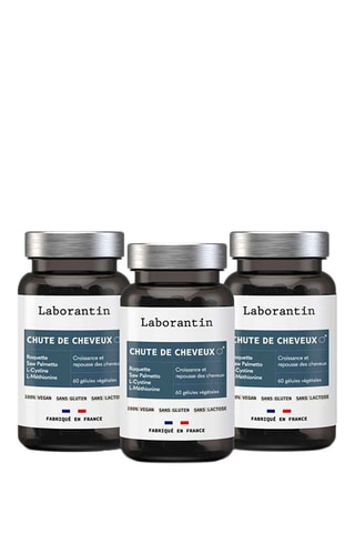 Cure 3 mois Chute de Cheveux Homme