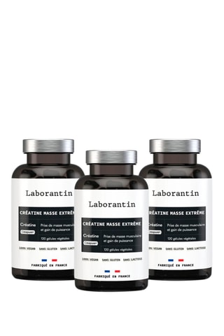 Cure 3 mois Créatine Masse Extrême 
