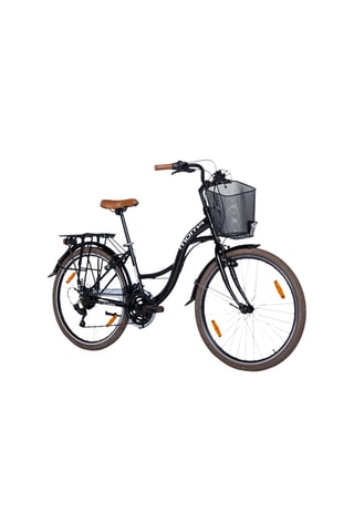 Bicicletta da città Urban - 26" Shimano Nero - 21 velocità - 155-180 cm