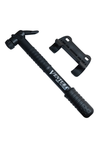 Pompa di gonfiaggio universale bicicletta - Nero