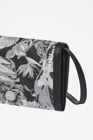 Bandolera de piel Anna - Negro