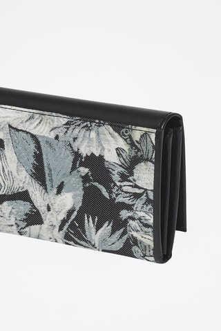 Cartera de piel Alba - Negro