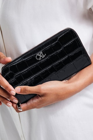 Cartera de piel Concorde - Negro