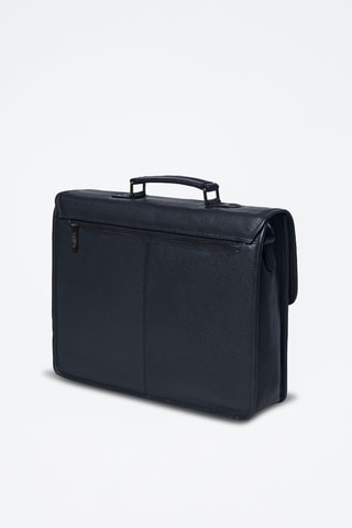 Maletín de piel bovina Orsay  - Negro