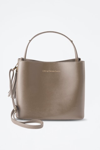 Riñonera de piel bovina Vaugirard - Beige