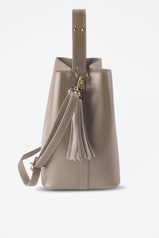 Riñonera de piel bovina Vaugirard - Beige