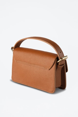 Bolso de piel Odeon - Marrón