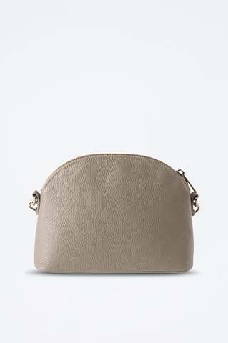 Bandolera de piel bovina Malesherbes  - Beige