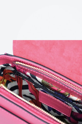 Bolso de piel Haussmann - Rosa