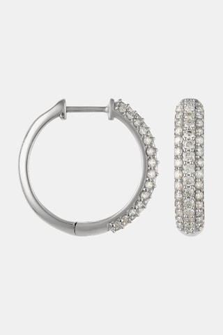 Oorbellen Iry - Witgoud en Diamanten