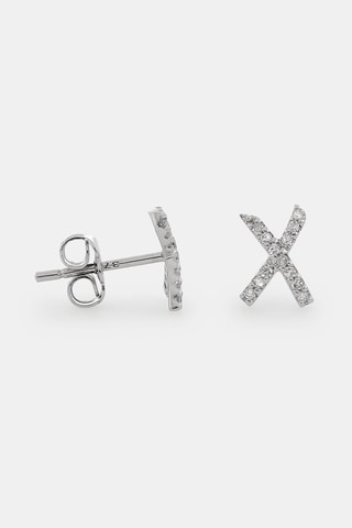 Oorbellen Life - Witgoud en Diamanten