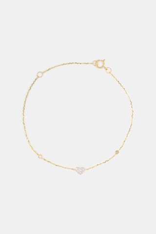 Armband Nazli - Geelgoud en Diamanten