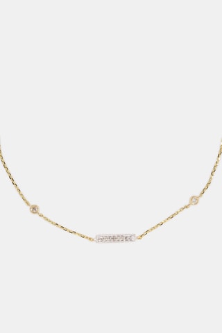 Armband Trio Linéaire Geelgoud en Diamanten