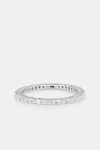 Ring Mon Tour Complet - Witgoud en Diamanten