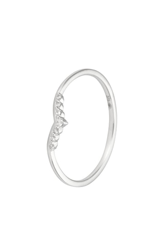 Ring Trésor Opalescent - Witgoud en Diamanten