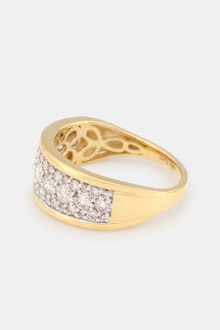 Ring Trishiras - Geelgoud en Diamanten