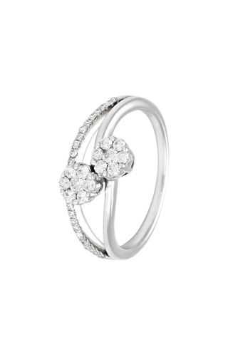 Ring Amazonia Witgoud en Diamanten