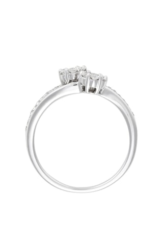 Ring Amazonia Witgoud en Diamanten