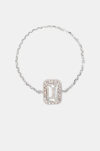 Ring Neya - Witgoud, Diamanten en Amethist