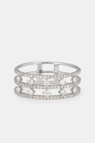 Ring Postérité - Witgoud en Diamanten