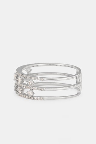 Ring Postérité - Witgoud en Diamanten