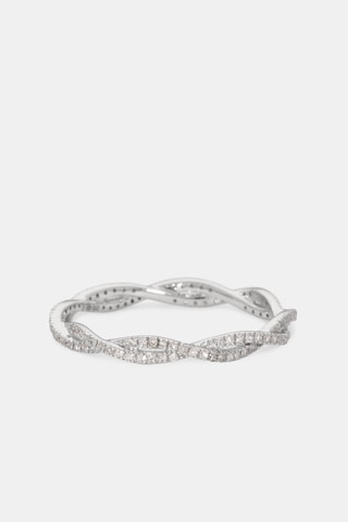 Ring Précieux Nuage - Witgoud en Diamanten