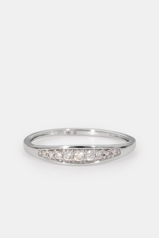 Ring Like an Almond - Witgoud en Diamanten