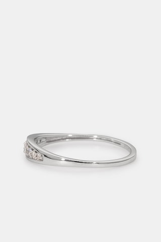 Ring Like an Almond - Witgoud en Diamanten