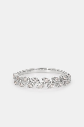Ring Calliope - Witgoud en Diamanten