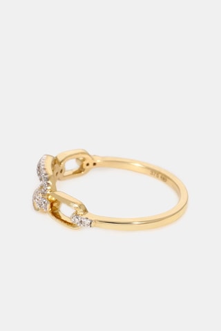 Ring Meia - Geelgoud en Diamanten