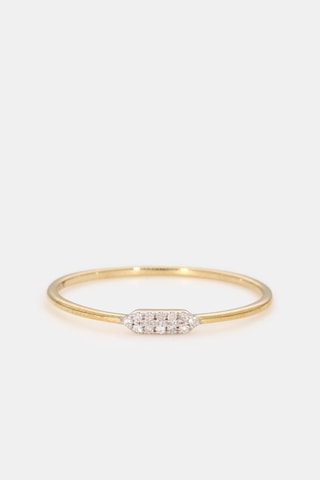 Ring Justine - Geelgoud en Diamanten