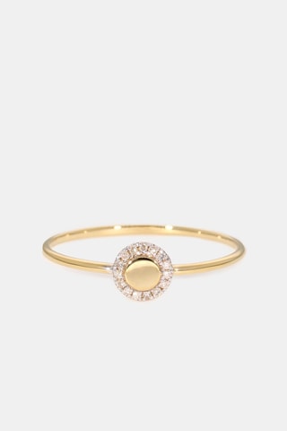 Ring Matha - Geelgoud en Diamanten