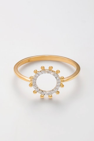 Ring Bursa Geelgoud en Diamanten