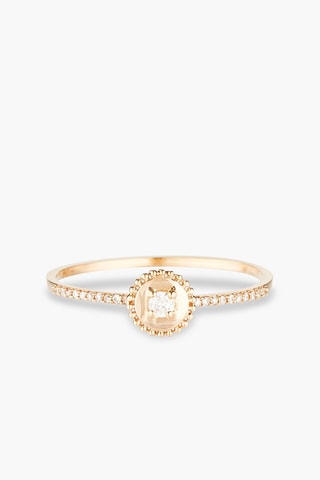 Ring Kassita Geelgoud en Diamanten