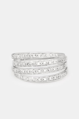Ring Sensualité - Witgoud en Diamanten